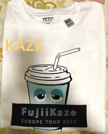 FujiiKaze EUROPE TOUR 2025 셔츠 L 사이즈 새상품
