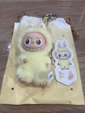 LABUBU PIN FOR LOVE 봉제 인형 펜던트 F