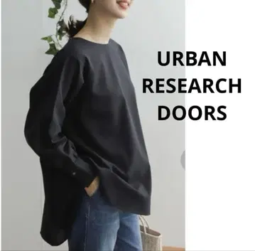 URBAN RESEARCH DOORS 백플레어 블라우스