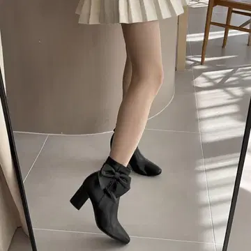 3way 리본 포함 숏부츠