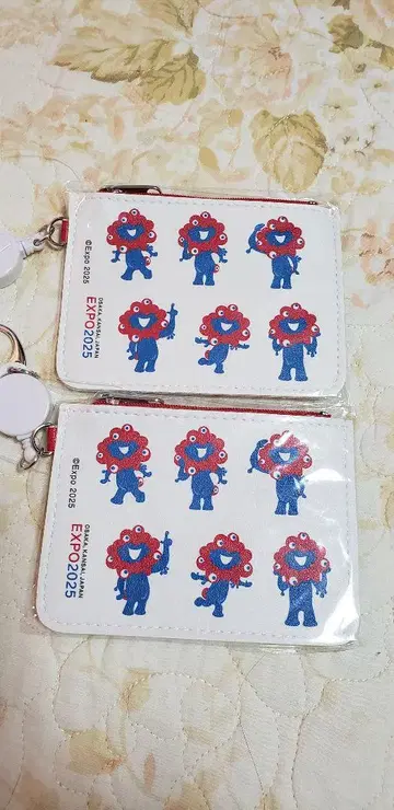 2개 세트 EXPO 2025 교통카드 지갑 패스 케이스 릴