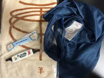 양문학 hitsujibungaku 타월 메쉬백 굿즈 세트