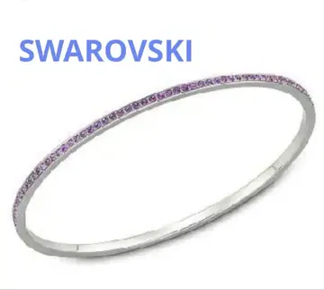 SWAROVSKI 실버 뱅글 팔찌