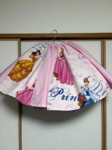 서큘러 스커트 (전체 원 플레어) [미사용] 별도 판매 페티코트