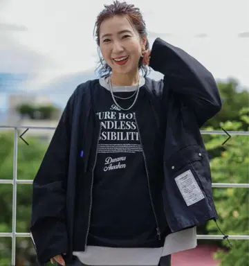 니코앤드 [be with M] 미사요 밀리 리메이크 자켓 블랙