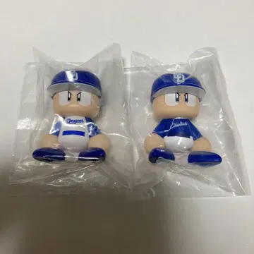 [ 미개봉 ] 파와프로 군 나라분데스. 주니치 드래곤즈 홈&비지터 세트