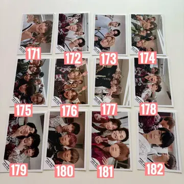 쟈니즈 셀피 공식 사진 SixTONES SnowMan