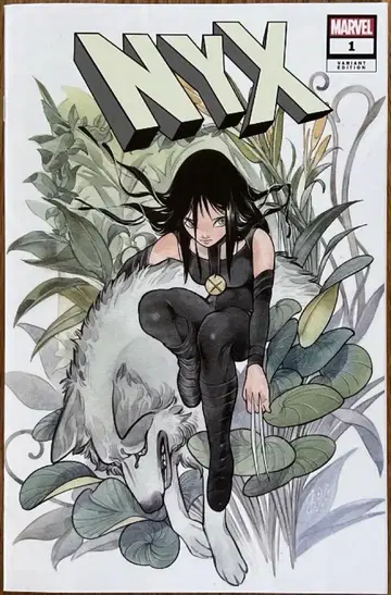 NYX #1 복숭아 복숭아 익스클루시브 표지 아메리칸 코믹스 리프