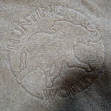 HUNTING WORLD 그레이 플리스 트레이닝복 헌팅월드