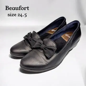 [ 고품질 ] BeauFort 뷰포트 펌프스 ( 24.5 ) 리본 가죽