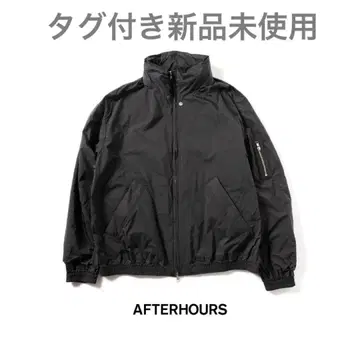 [ 택 포함 미사용 새상품 ] AFTERHOURS 봄버 자켓