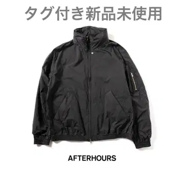 [ 택 포함 미사용 새상품 ] AFTERHOURS 봄버 자켓