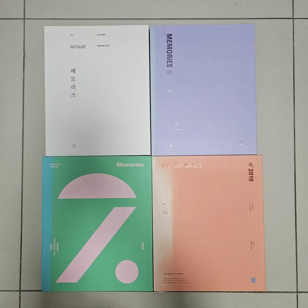 BTS メモリーズ memories 2017 トレカなし BTS メモリーズ 2017