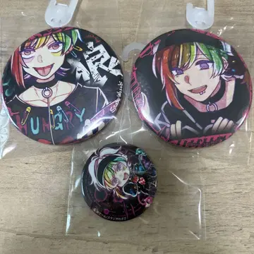 늑대 게임 이이다 린타로 SD 캔뱃지 캐릭터 배지 75mm