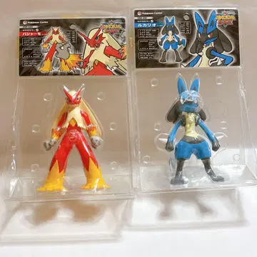 [레어] 포켓몬 배틀 히어로즈 소프트 비닐 피규어 루카리오 번치코