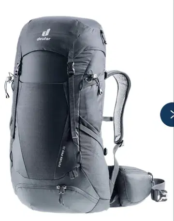 도이터 퓨추라 프로 36 블랙 x 그래파이트 미사용품 남성용