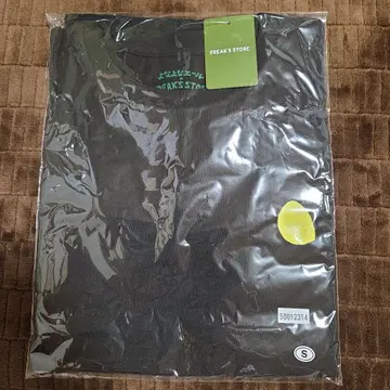 콜라보 T셔츠 요나요나 에일 x FREAK'S STORE 블랙 S 사이즈