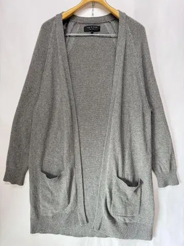 rag&bone 래그앤본 롱 가디건 촉감 그레이 S