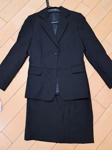 블랙 취업 정장
