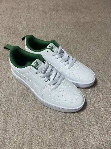 Puma 화이트/그린 스니커즈