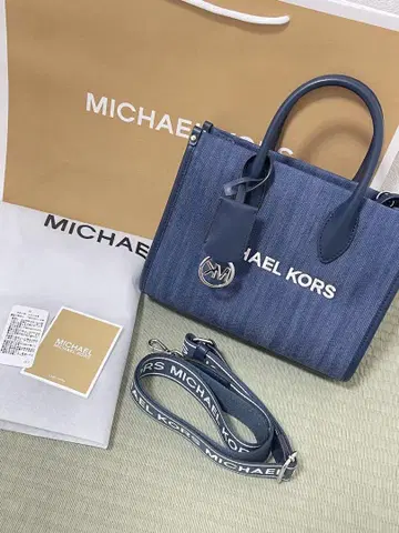 MICHAEL KORS 데님 토트백 스몰