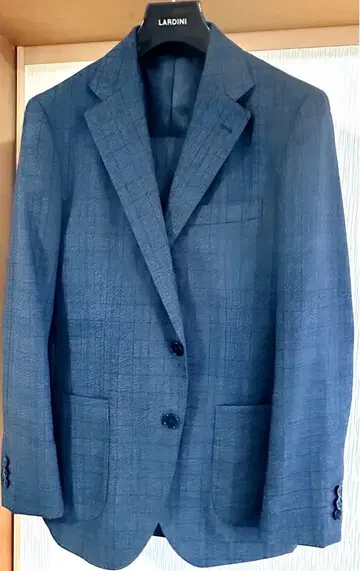 에디피스 EDIFICE 수트 총 안감 본 절개 사용 size44 NAVY