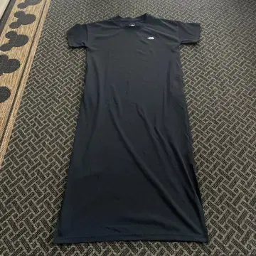 THE NORTH FACE 블랙 티셔츠 원피스 S