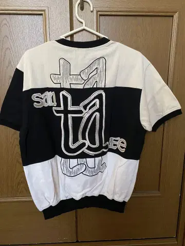 santa fe L 사이즈 반팔 T셔츠 컬러 블록