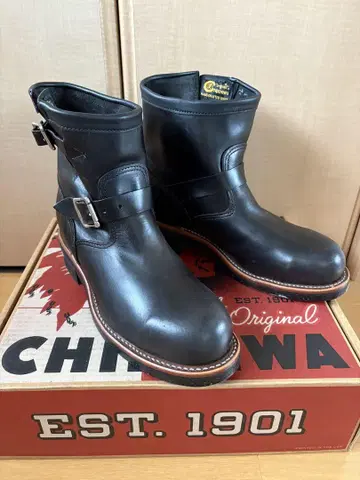 CHIPPEWA 치페와 7인치 엔지니어 부츠 M10 9.5E