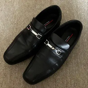 텍시 럭스 블랙 비즈니스 슈즈 스퀘어토 TU7771 24.5