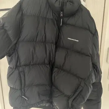 thisisneverthat 블랙 다운 자켓 M