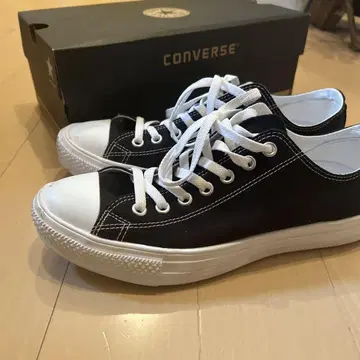 CONVERSE ALL STAR LIGHT OX 블랙 27cm