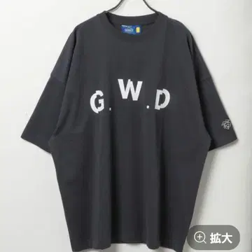 GEORGE'S 슬래시 로고 T셔츠