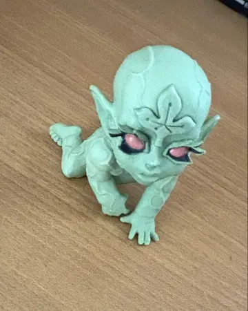 죠죠 그린 컬러 아기