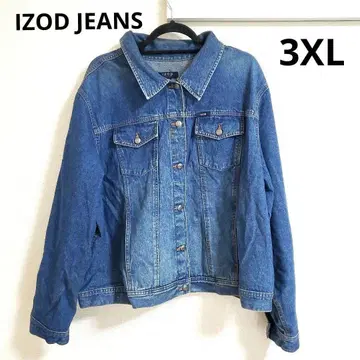 IZOD JEANS [ 3XL ] 데님 자켓 데님 오버 사이즈