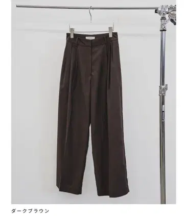 TODAYFUL Lightweight Tuck Trousers 38