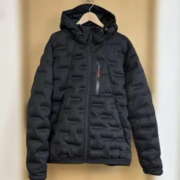 FieldCore WORKMAN 후드 부착 다운 자켓 코트 L 블랙