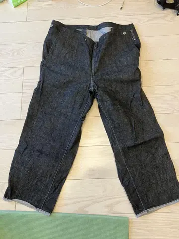 TUKI 일본제 블랙 데님 팬츠