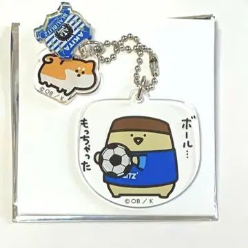 오분구토이잇쇼 푸딩 씨 브라우블리츠 아키타 아크릴 키링 아키타견