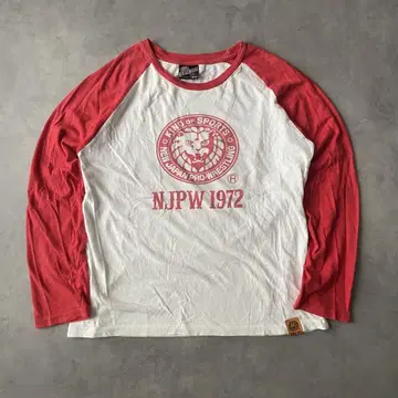 NJPW 일본 프로레슬링 래글런 T셔츠 7부 소매 아메카지 BK28