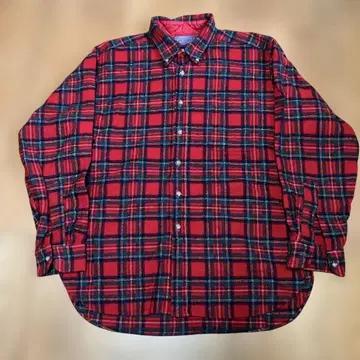 Pendleton 로얄 스튜어트 타탄 플란넬 셔츠 미국제 사이즈 L