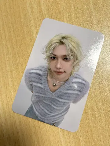 straykids 본국 팬미팅 클리어 파우치 트레이딩 카드 필릭스