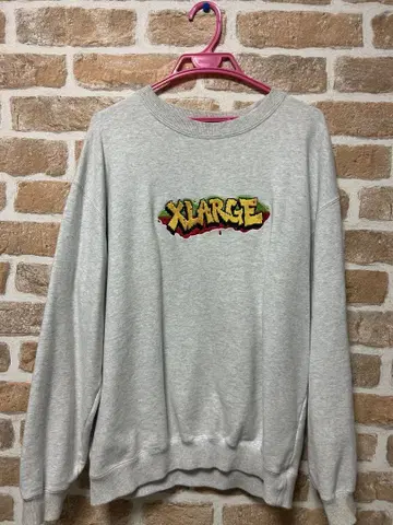 XLARGE 그레이 트레이닝복
