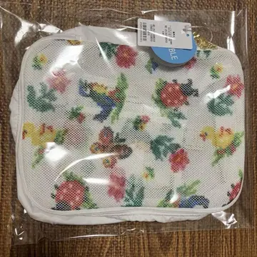 FEILER 메쉬 파우치 꽃과 새 디자인