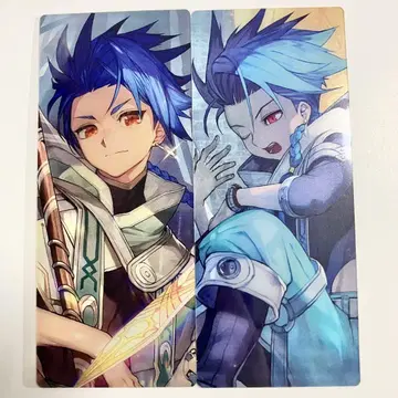 FGO 최종 재림전 편성 화면풍 카드 세탄타 2종