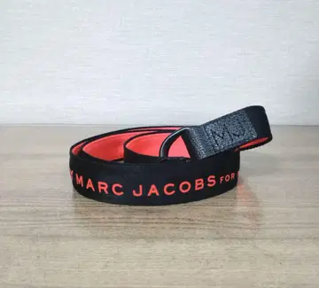 MARC BY MARC JACOBS 패브릭 벨트 오렌지