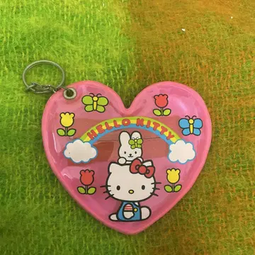 헬로키티 파우치 키링 레트로 산리오