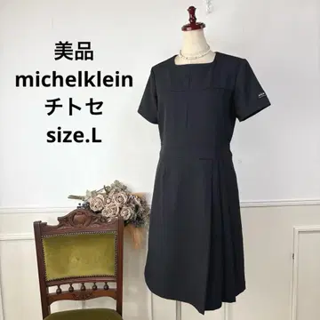 새상품급 michelklein 치토세 의료 에스테틱 원피스