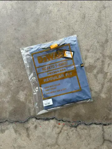DeWalt NOVATO 공식 티셔츠 M L XL 그레이 블루