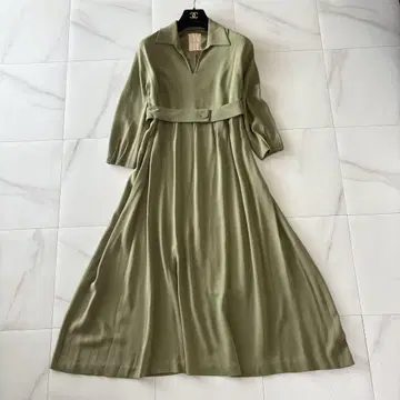 시빌라 그린 원피스 셔츠 40 사이즈